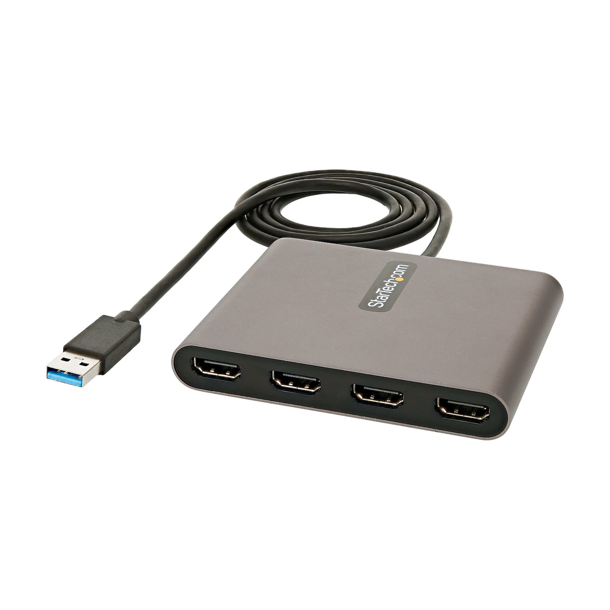 StarTech.com StarTech.com USB 3.0 to 4 HDMI Adapter - Quad Monitor 5325684