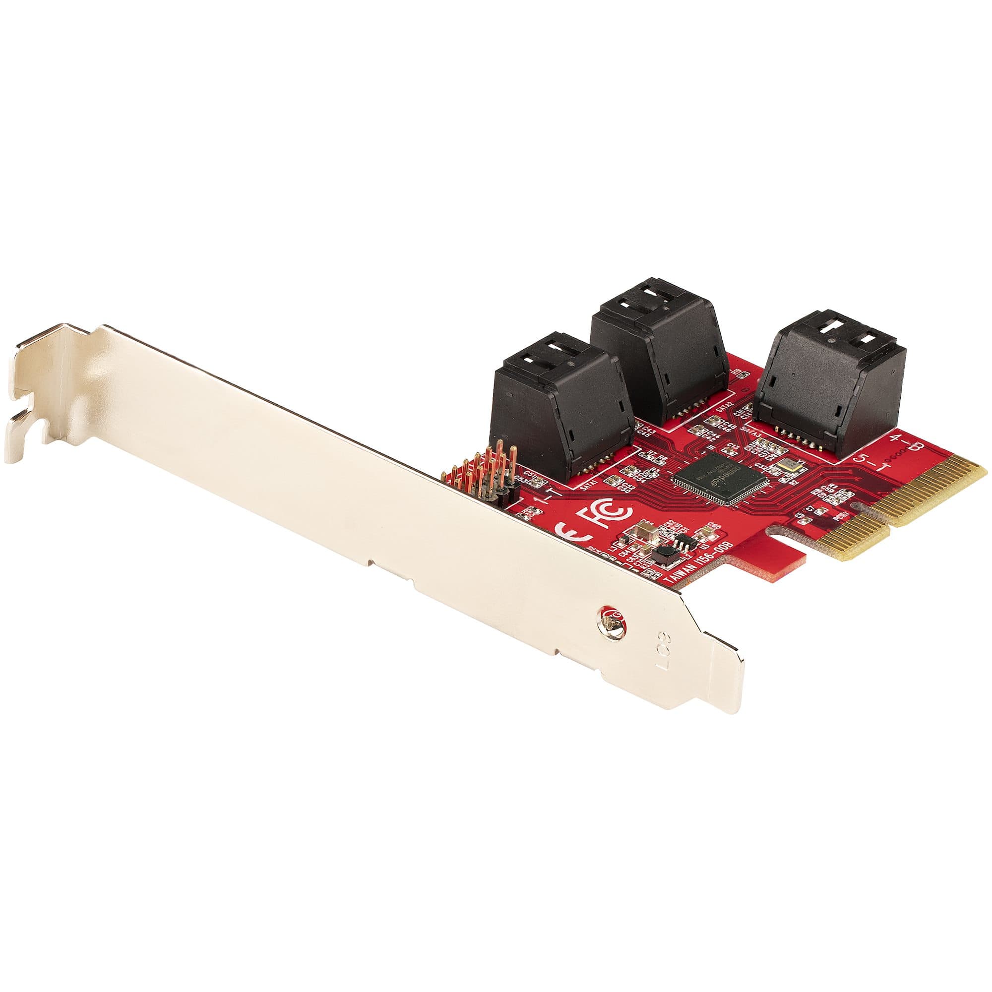 StarTech.com StarTech.com SATA PCIe Card Controller Card 6 Ports 5386997