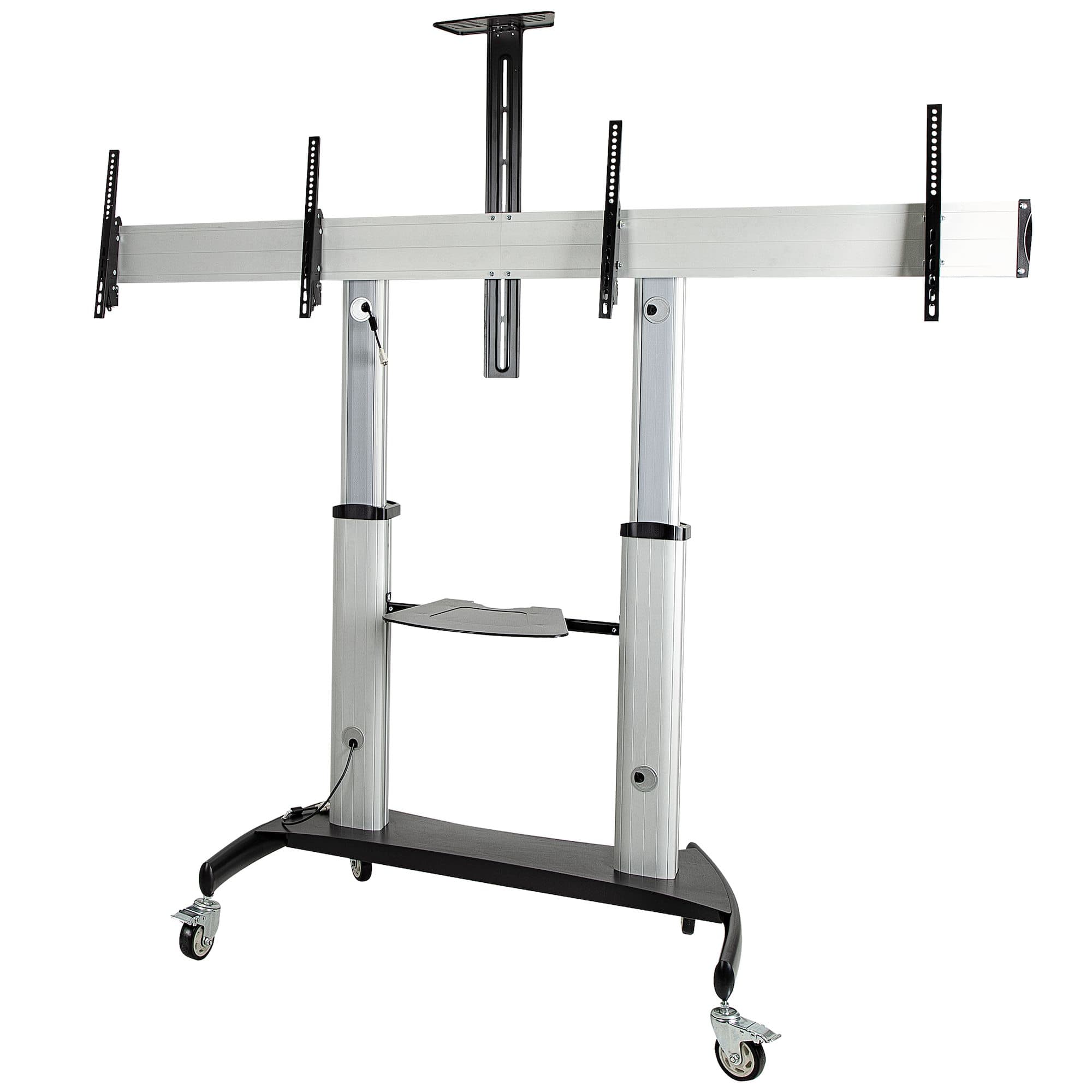 StarTech.com StarTech.com Dual TV Cart - 37-60in TVs - Height Ajs 5445654