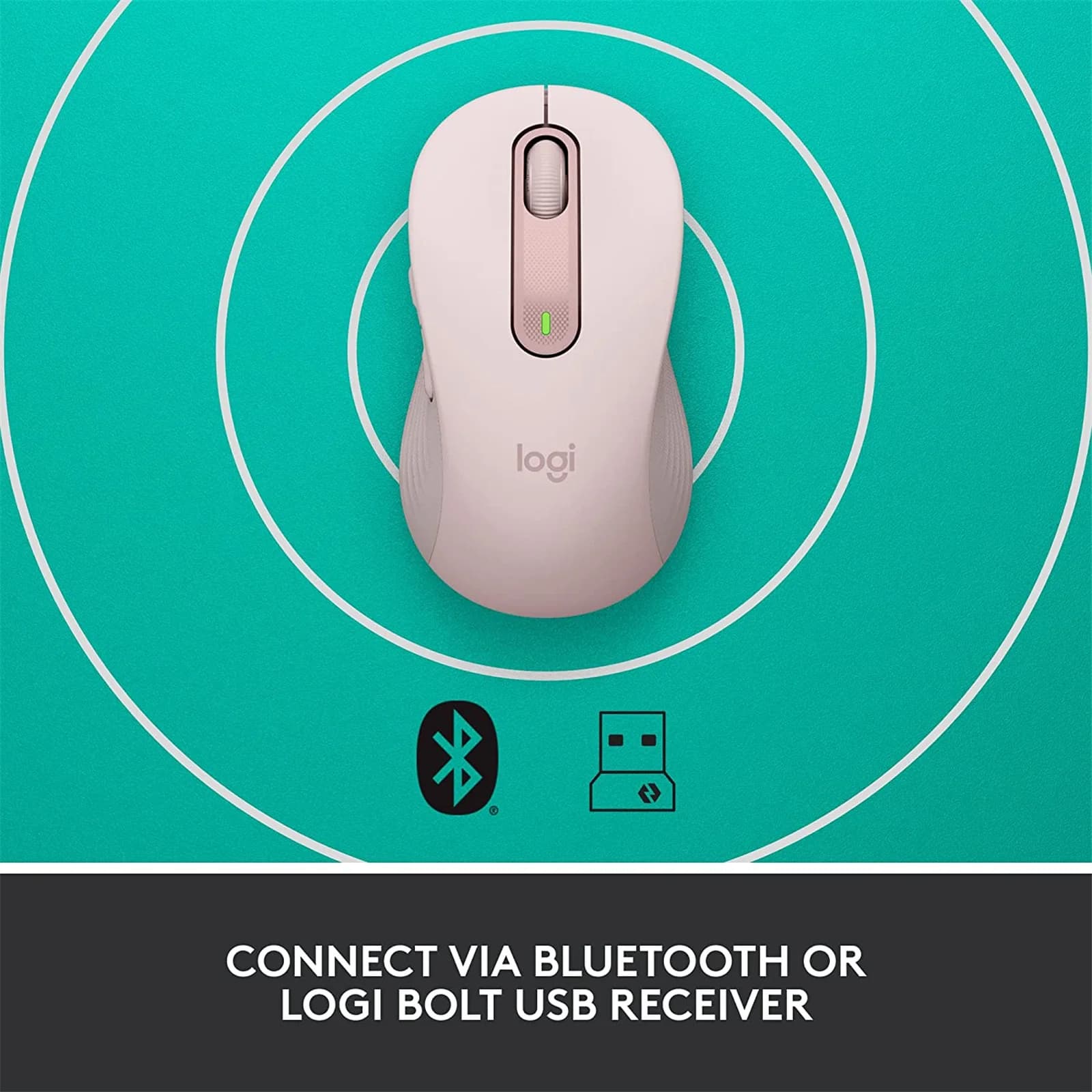 LOGITECH LOGITECH SIGNATURE M650 WIRELESS MOUSE - ROSE 5450291