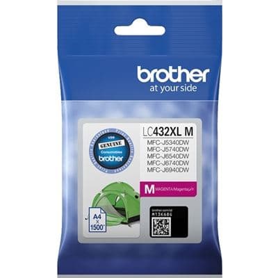 BROTHER BROTHER LC432XLM MAGENTA INK CARTRIDGE 5510256
