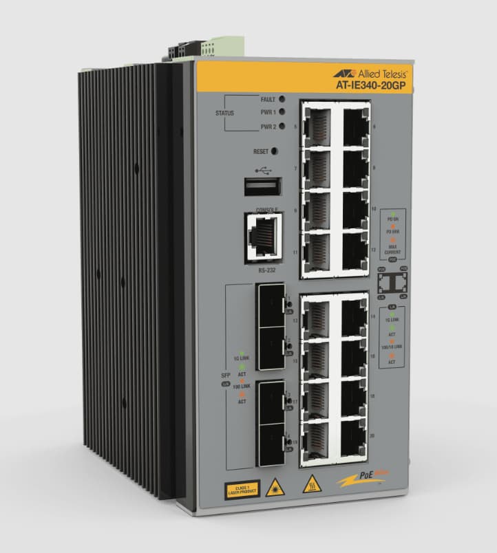 ALLIED TELESIS ALLIED TELESIS IE340 16PORT POE+ LAYER 3 GB 5514717