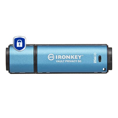 KINGSTON KINGSTON 256GB IRONKEY VAULT PRIVACY 50 AES-256 5557749