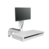 ERGOTRON ERGOTRON CareFit Combo Arm with Worksurface Snow 5575351