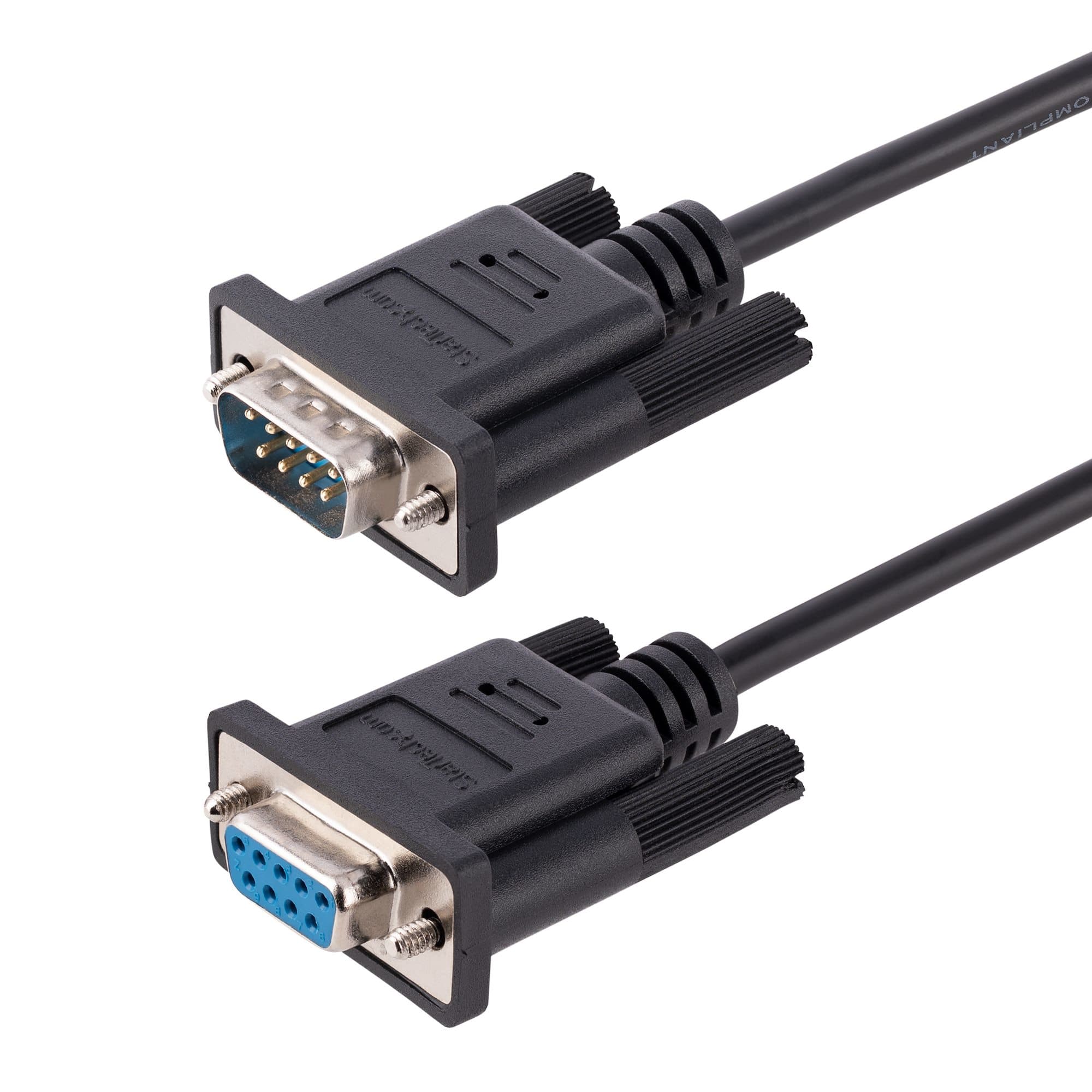 StarTech.com StarTech.com RS232 Serial Null Modem Cable - 3m Seria 5604640