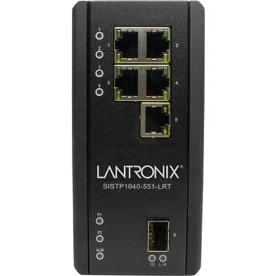 LANTRONIX LANTRONIX HARDENED UNMANAGED SWITCH 4-PORT GE POE 5611695