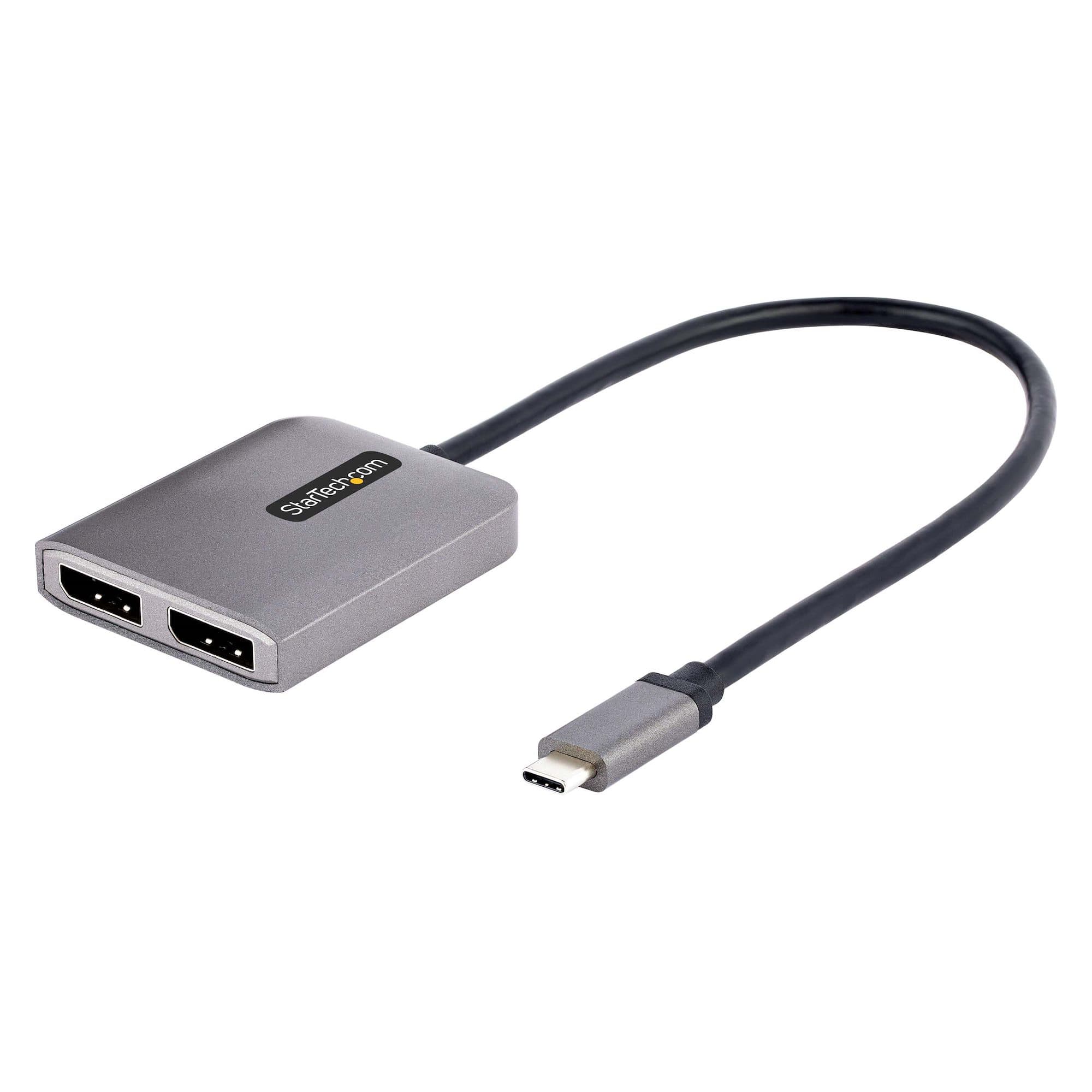 StarTech.com StarTech.com 2-Port USB-C to DisplayPort MST Hub 4K 5688384