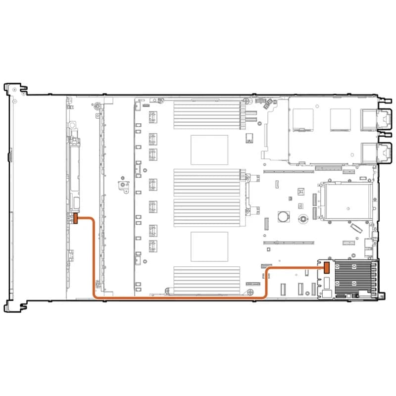 HPE HPE DL360 G11 8SFF x4 U.3 TM BP Kit 5721758