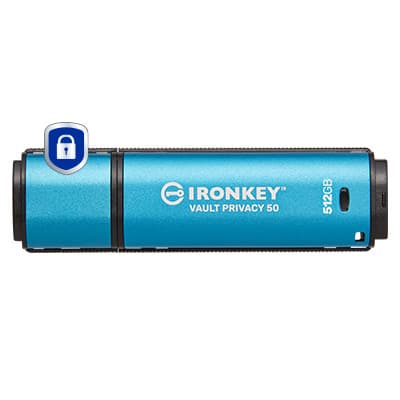 KINGSTON KINGSTON 512GB IronKey Vault Privacy 50 AES-256 5931864