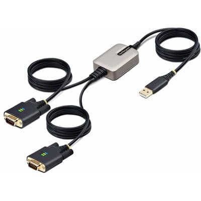 StarTech.com StarTech.com 13ft 2-Port USB to RS232 Serial Adapter 6145371