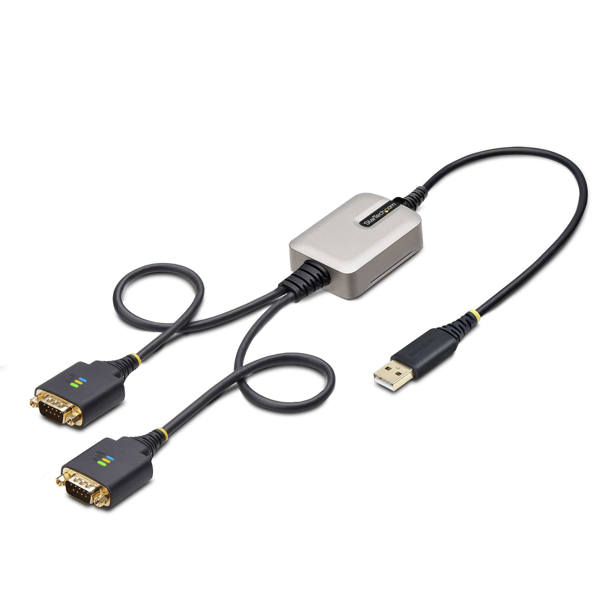 StarTech.com StarTech.com 2ft 2-Port USB to RS232 Serial Adapter 6145372