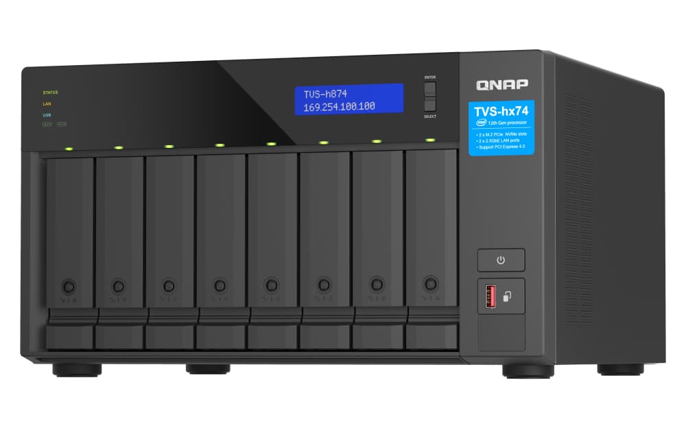 QNAP QNAP 8-bay QuTS hero i9/64GB NAS 6179623