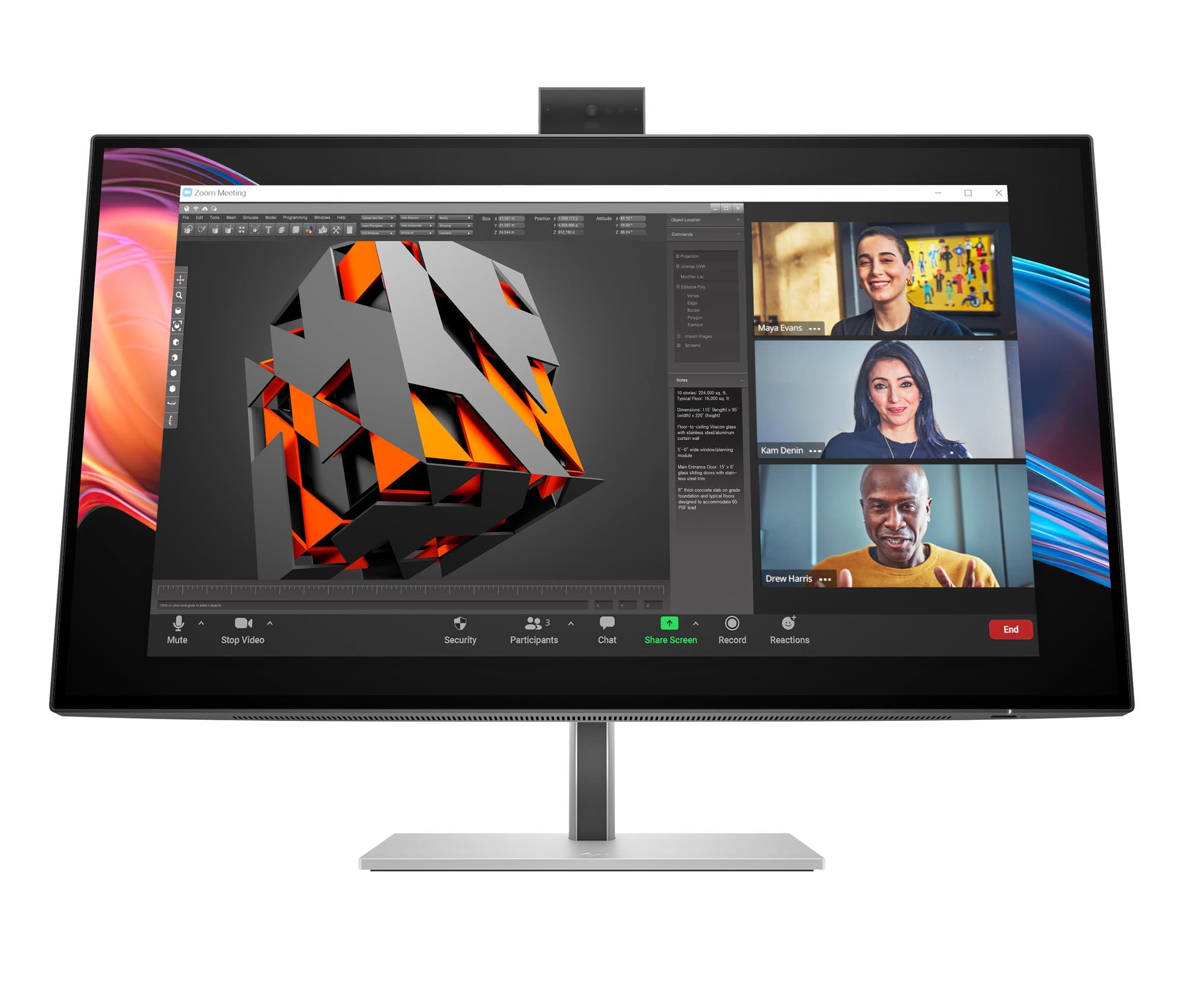 HP HP S7 PRO 727PM 4K CONF MNTR 6214436