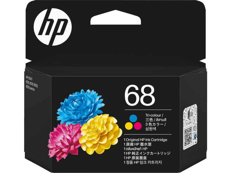 HP HP 68 TRI-COLOR ORIGINAL INK CARTRIDGE 6324985