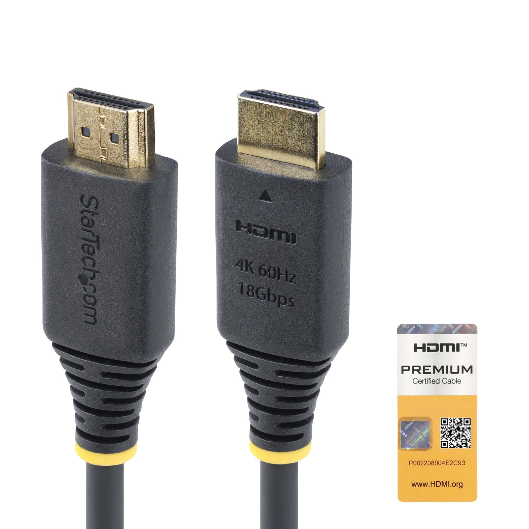 StarTech.com StarTech.com 1.6ft Premium Certified HDMI Cable 4K60 6340318
