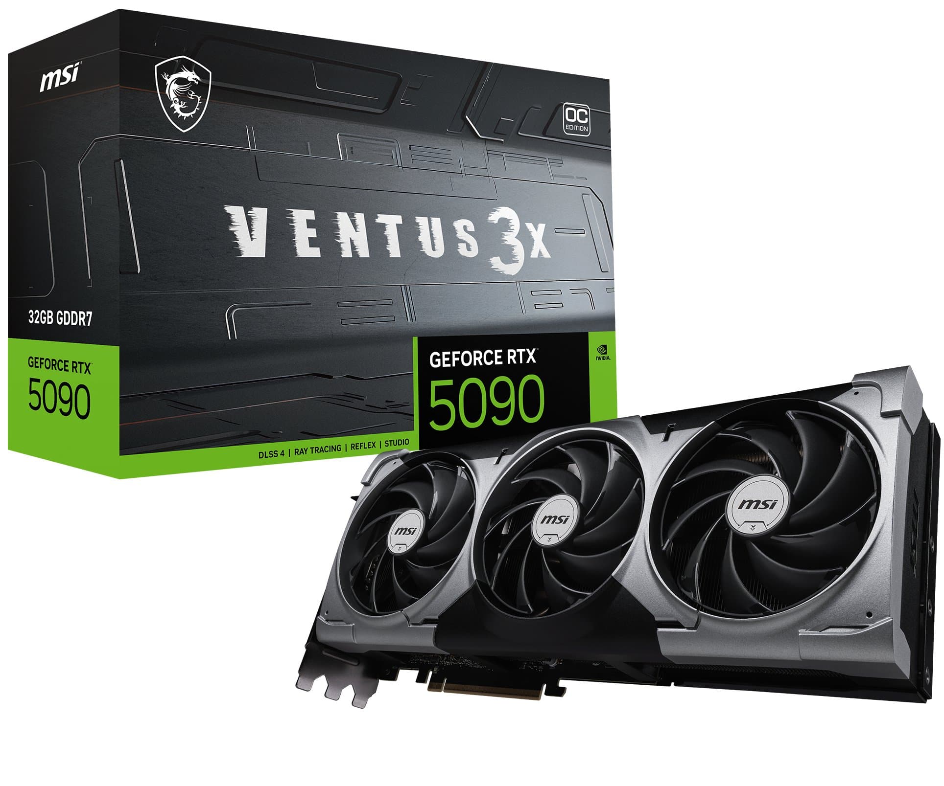 MSI MSI GEFORCE RTX 5090 32G VENTUS 3X OC 6429250