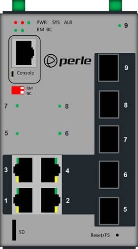 PERLE PERLE IDS-509-5SFP Ethernet Switch 6493805