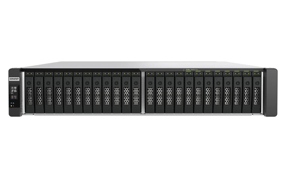QNAP QNAP 24-Bay all-flash U.2 NVMe PCIe Gen4 dual 6517047
