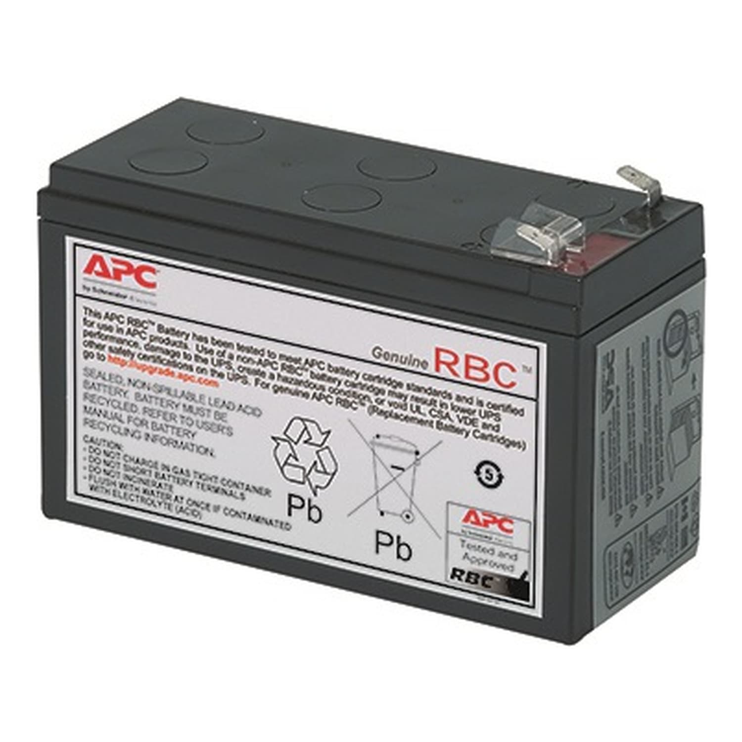 APC APC REPLACEMENT BATTERY CARTRIDGE 154 6546386