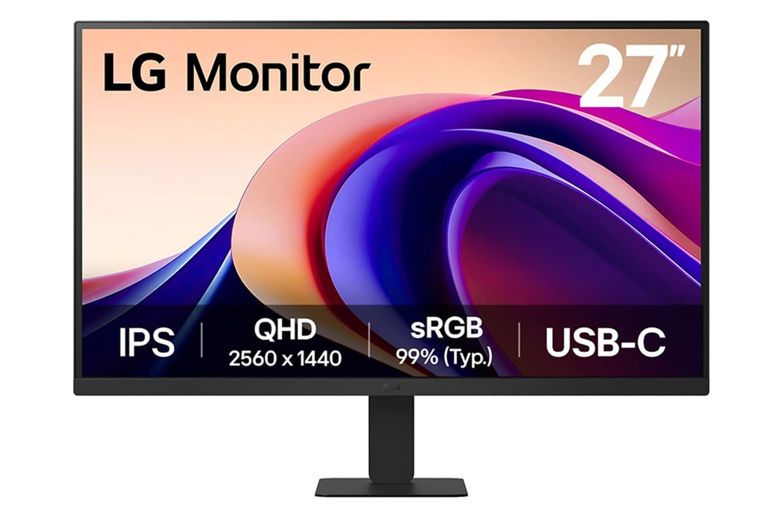 LG LG 27U631A 27 100HZ QHD USB-C MONITOR 3Y 6566644