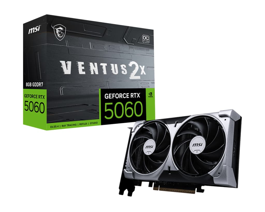 MSI MSI GeForce RTX 5060 8G VENTUS 2X OC 6594248