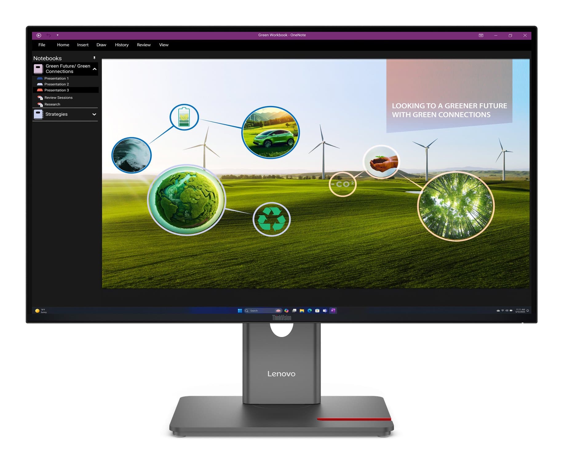LENOVO LENOVO P27Q-40 27IN QHD (HDMI+DP+USB-C) 3YR 6598092