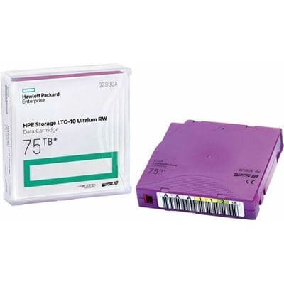Hewlett Packard Enterprise Hewlett Packard Enterprise LTO-10 Ultrium 75TB RW Non Custom Labele 6634691