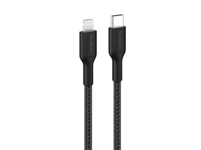 BELKIN BELKIN BOOSTCHARGE PRO BRAID USB-C-LTG 1M - BLK 6645329