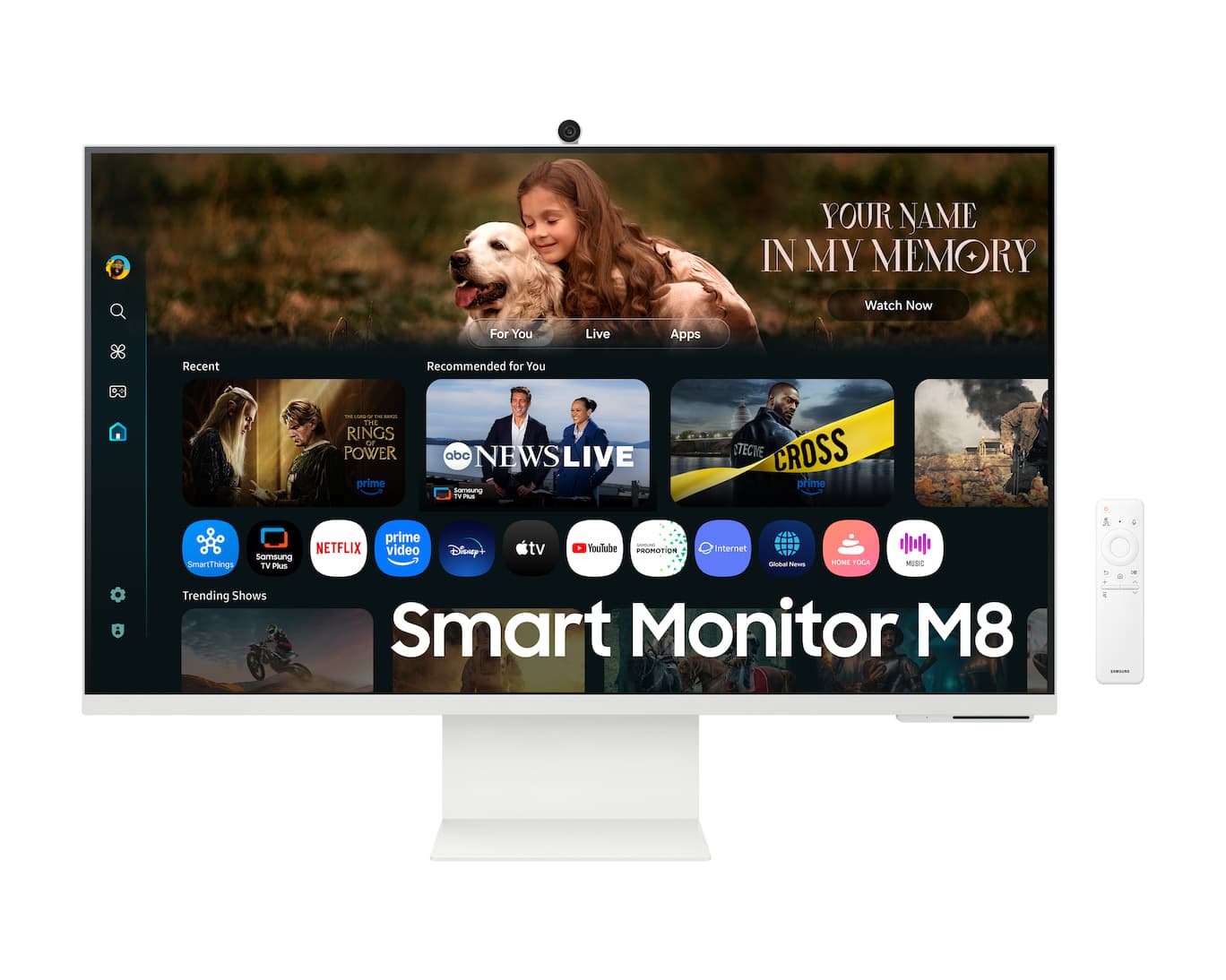 SAMSUNG SAMSUNG 32" Smart Monitor M8 4K Vision AI 6666884