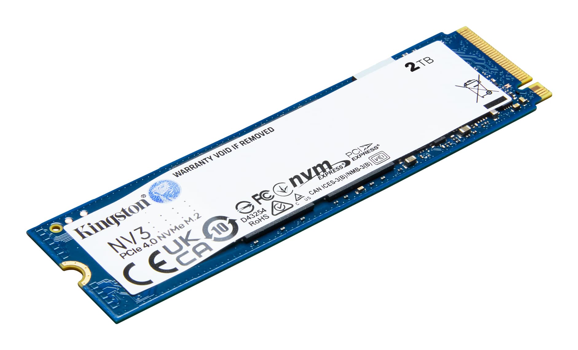 KINGSTON KINGSTON 2000G NV3 M.2 2280 PCIE 4.0 NVME SSD 6710377