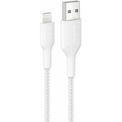 BELKIN BELKIN BOOSTCHARGEPRO BRAID USB-A + LTG 1M WHT 6718285