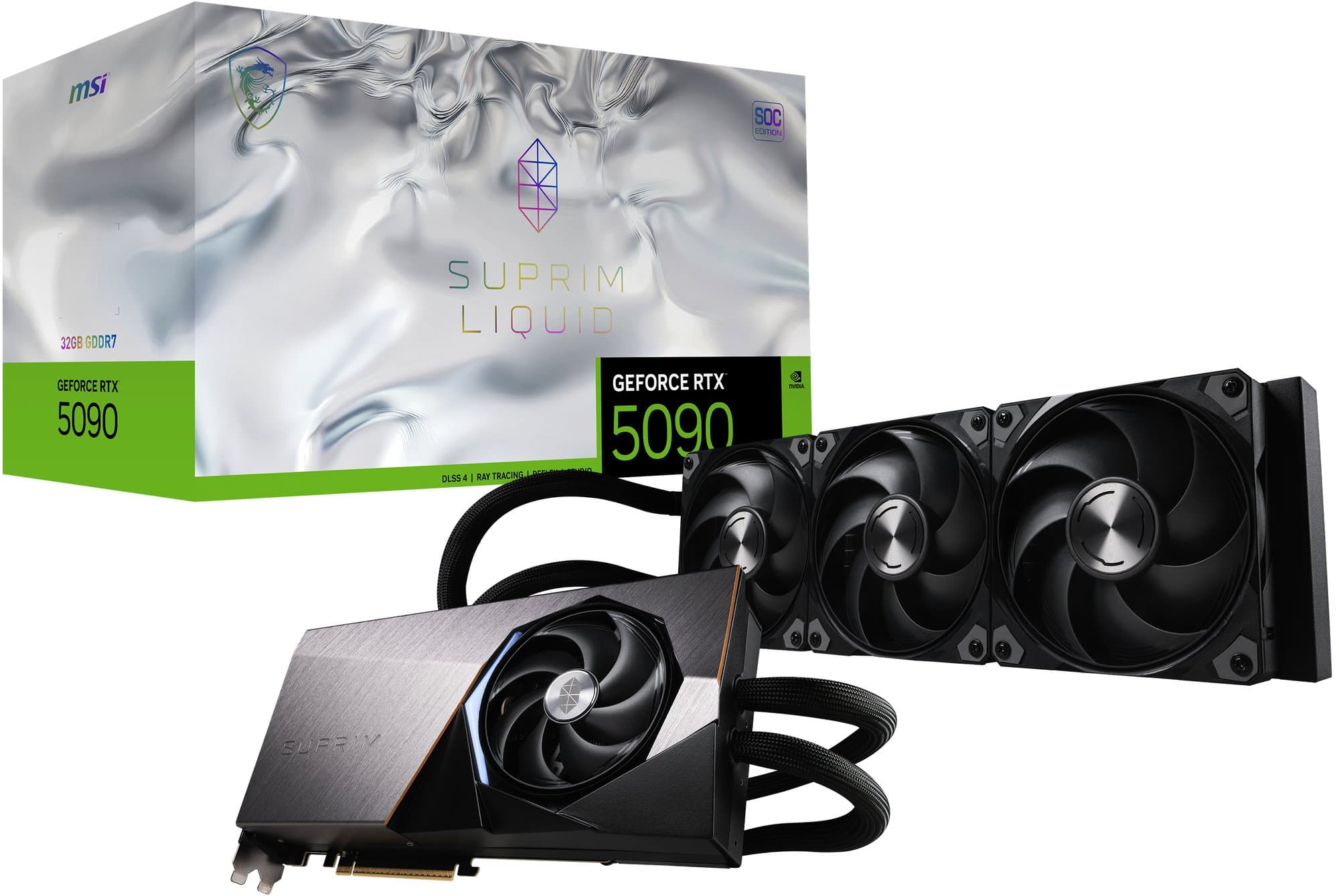MSI MSI GeForce RTX 5090 32G SUPRIM LIQUID SOC 6829994