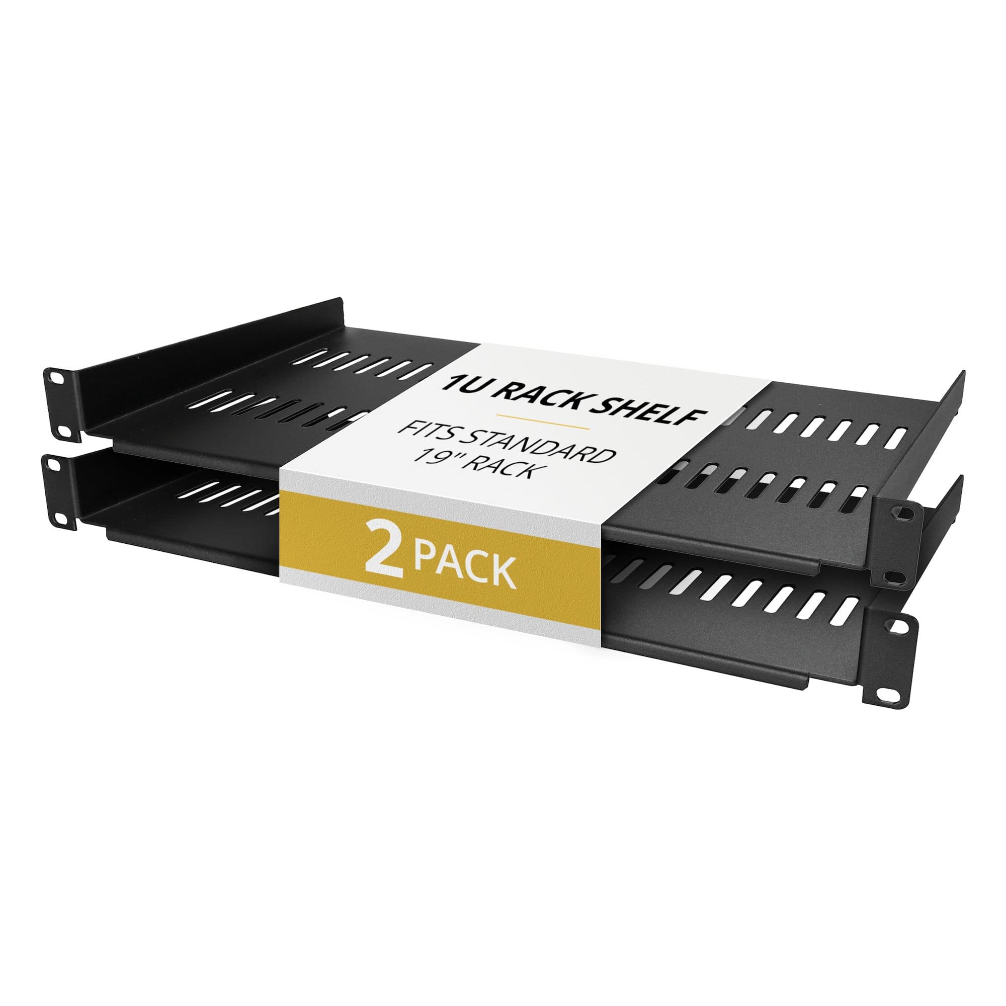 StarTech.com 2-Pack 1U Server Vented Rack Shelf/Tray 6839623