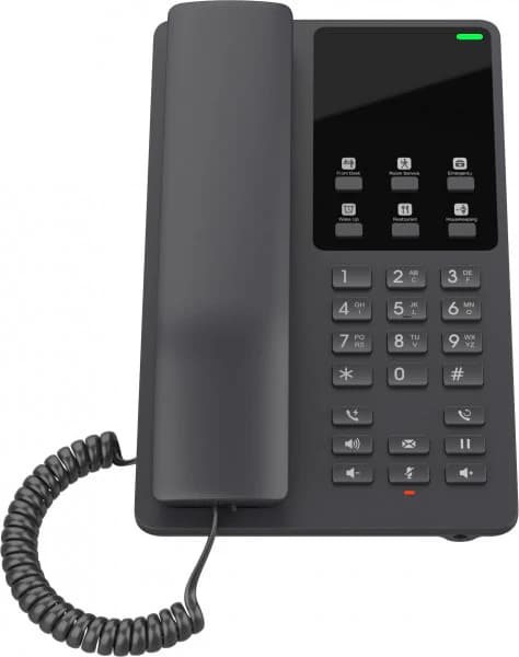 Grandstream Networks GHP621W IP Phone 2-line Black 397832