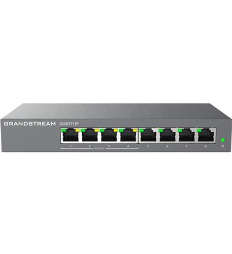 Grandstream Networks GWN7711 Layer 2 Lite Managed Switch 8-port 485556