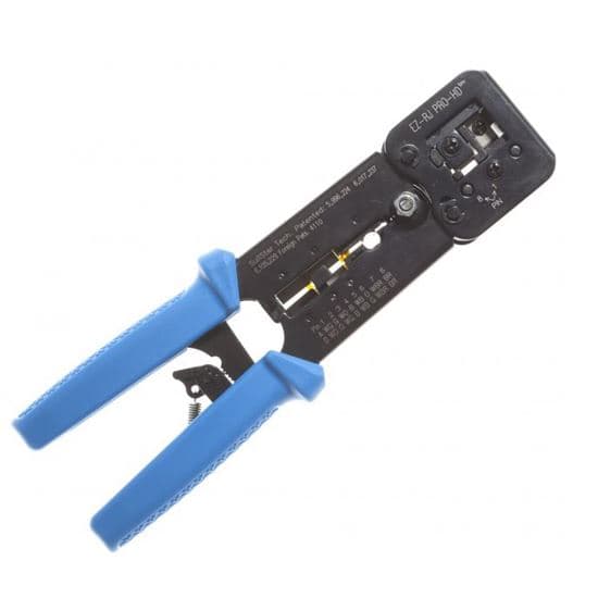 Platinum Tools PLATINUM TOOLS EZ-RJPRO Crimp Tool. Easy install crimp tool for 100054C