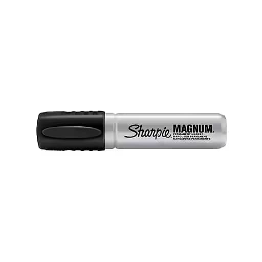 Sharpie Sharpie  12-Pack Magnum Permanent Marker with Durable Chisel Tip. 44001A