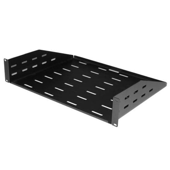 Dynamix DYNAMIX AV Rack 2RU Cantilever Shelf with vented holes and AVRSHELF2P2U