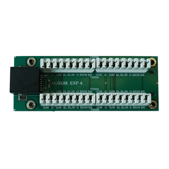 Axium AXIUM IR receiver CatX punchdown expander for connecting 4 remote AXEXP4