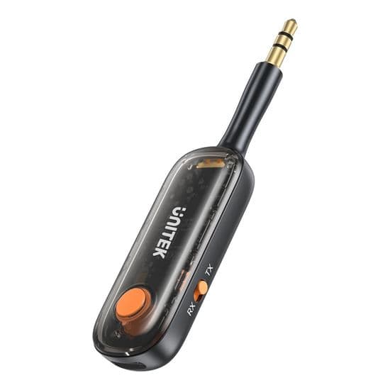 Unitek UNITEK 2-in-1 3.5mm Audio Connector with Transmitter & Reciever Units. B1111A
