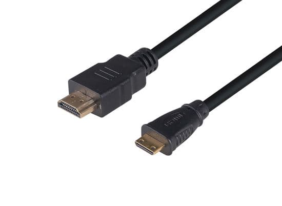 Dynamix DYNAMIX 1m HDMI to HDMI Mini Cable High-Speed with Ethernet C-HDMI14-HM-1