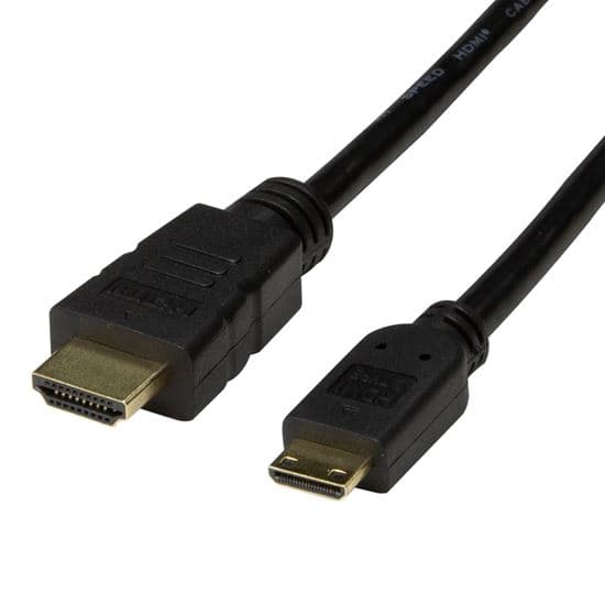 Dynamix DYNAMIX 3m HDMI to HDMI Mini Cable High-Speed with Ethernet C-HDMI14-HM-3