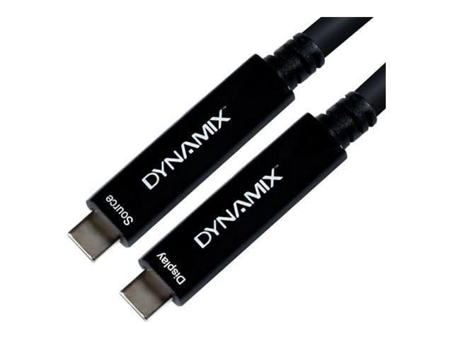 dynamix DYNAMIX 10M USB 3.2 Full Featured Type C to C Hybrid Active Optical C-U32-LLF-CC-10