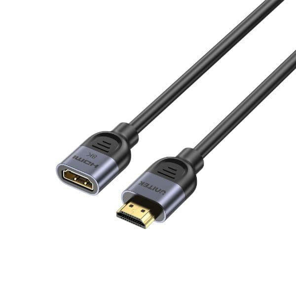 UNITEK 0.5m 8K HDMI Extension Cable Supports 8K@60Hz/4K@120Hz HDR Built To Last Gold-Plated C11091AGY-0-5M
