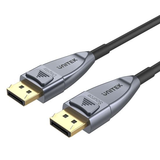 Unitek UNITEK 20M Ultrapro DisplayPort 1.4 Active Optical Cable. C1618GY