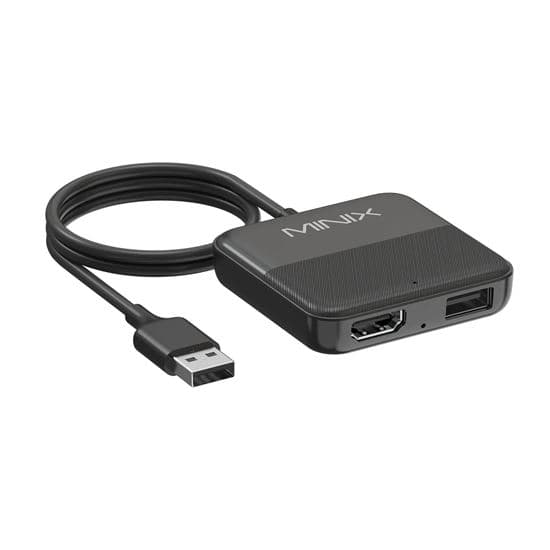 Minix MINIX 3-in-1 Wired Carplay/Android Auto to Wireless Connection/HDMI-In CA361PLUS