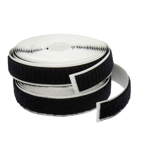 Dynamix DYNAMIX Self Adhesive Hook & Loop Strap. 5M x 20mm, 1x Female & 1x CABSAV20-5