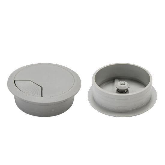 Dynamix DYNAMIX 60mm Round Desk Grommet. Easily & Neatly Store your Power, CG60GY