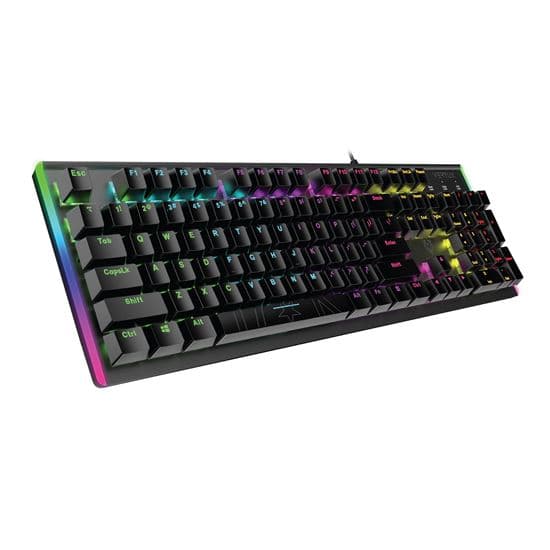 Vertux VERTUX High Performance Mechanical Gaming Keyboard with RGB Backlight. COMANDO