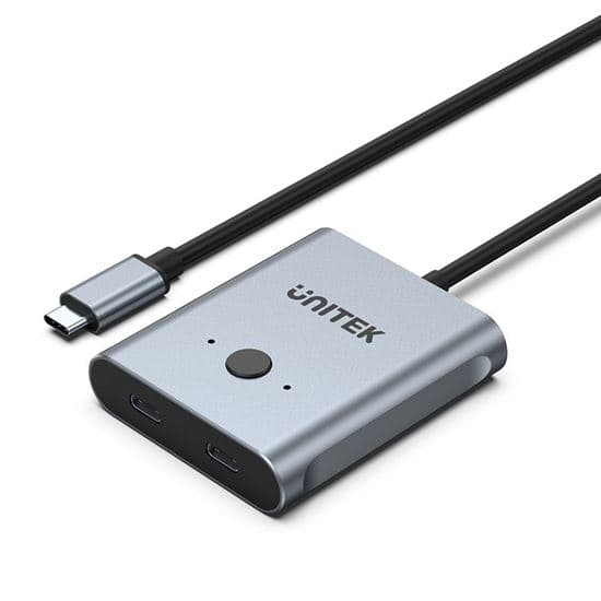 Unitek UNITEK USB-C Bi-directional Switch. Supports up to 4K@144Hz. D1078A